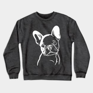 Portrait of a French Bulldog Crewneck Sweatshirt